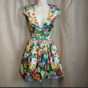 Bright and colorful dress